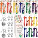 50 Sets Housekeeping Appreciation Gift Thumbs up Pens Team Keychains Thank You Cards Christmas Favors Inspirational Gift