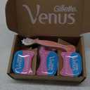 Gillette Venus ComfortGlide White Tea Women's Razor, Handle + 4 Blade Refills