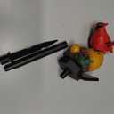 Didiseaon Red Cardinal Yard Stake, Solar Cardinal Garden Decor Bird Figurine with Nuts Solar Light Outdoor Stake Patio Yard Lawn Porch LED Pathway Christmas Decorations