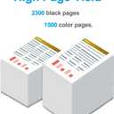 950XL 951XL Ink Cartridges Combo Pack Compatible for HP 950 XL 951 XL Ink Cartridges Work for Officejet Pro 8600 8610 8620 8100 8630 8660 8625 76DW 251DW Printers Black Cyan Magenta Yellow (4 pack)