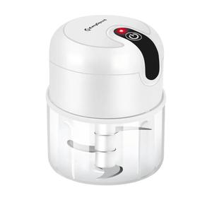 EASYSPEED Electric Garlic Chopper 1Cup, Mini USB Charging Wireless Food Processor with 304 Stainless Steel, 3 Sharp Blades, Portable Kitchen Meat Grinder for Onion, Garlic, Ginger, Chili