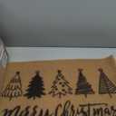 Duraaamo Merry Christmas Coir Doormat Christmas Tree Welcome Door Mat Non Slip Floor Mats Xmas Tree Mat Indoor Entrance Porch Front Decor, 24 x 16 Inch