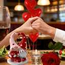 Valentines Day Gnomes, Resin Valentine's Figurines, Sweet Valentine's Day Gift, Valentines Gnomes Decor, Suitable for Home Decor, Weddings and Love Themed Events