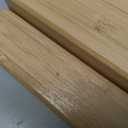 Sofa Arm Tray,Bamboo Folding Couch Arm Tray,Sofa Armrest Trays with Anti-Slip Pad for Drinks,Snacks,Phone,Remote ControlNatural (18.9*13)