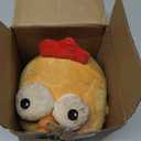 Interactive Dog Toys, Squeaky Moving Ball Toy with Jumping & Music Modes, Rechargeable Plush Chew Toys for Small/Medium/Large Dogs to Keep Puppy Busy Pet Toys (Chick)