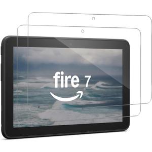 Screen Protector for 7 Kids Tablet 7 inch (2022 release), Tempered Glass Film, 2 Pack