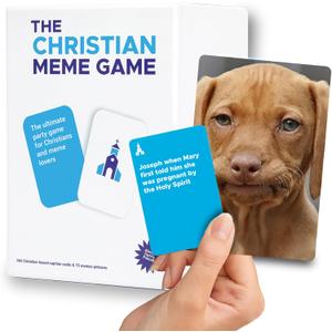 for Family Fun Clean, Hilarious Bible Game with 75 Memes & 360 Faith-Based Captions  Family Meme Game, Christian Gift for Teens & Adults 10+, & Youth Group Bible Card Game