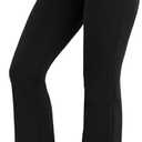 Nirlon Straight Leg Yoga Pants - Yoga Pants for Women Soft & Breathable Womens Leggings for Gym & Yoga, XL