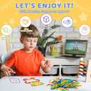 AGES 3+ Sensory Activity Board Sensory Exploration & Stress Relief & Fine Motor Skills