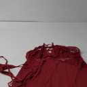 Avidlove Women Lingerie Lace Chemise Sleepwear Babydoll Teddy Lingerie (Large, A-dark Red)