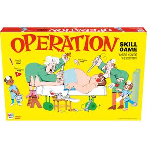 Operation Electronic Board Game, Family Games for Kids Ages 6+, Kids Board Games for 1+ Players, Funny Games for Kids, Kids Gifts (Original version)