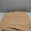 Easy-Going 100% Waterproof Chair Sofa Seat Cushion Slipcovers Couch Cushion Cover Stretch Furniture Protector for Kids, Pets (2-Piece Loveseat Cushion, Camel)