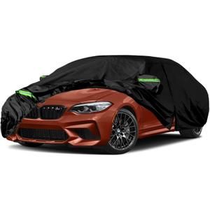 Waterproof Car Cover Replace for BMW M2 2 Series 2014-2025 (F22/F23 G42 F87 218i 220i 230i 228i 235i 240i), 210T Custom-Fit Protector with Night Reflective Strips for Snow Rain Dust Protection