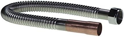 FALCON STAINLESS SUPPLY SWTXFEMX18 Corrugated Stainless Steel Water Heater Connector 18-104043
