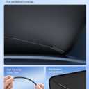 Car Windshield Sun Shade - Foldable Sedan SUV Windshield Sunshade Umbrella, [2025 Upgrade Titanium Silver Coating], Front Window Heat Insulation Protection for Car Windshield (Small(53"L x 29"W))