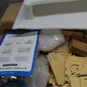 BUCATSTATE Hamster Cage Includes 8 in 1 Accessories, 3-Level Hamster Rat Cage and Habitats for Gerbil, Mice, Syrian Dwarf Hamster (24.4" L x 13.8" W x 16.9" H)