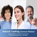 Quick Reline (Boil & Fit) Denture Reliner Kit,For Use with Full or Partial Denture,Or Use with Fake Teeth to Make Temporary Denture, Remold and adjust mulitple times