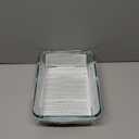 Snapware Snapware 6cup total solution rectangle food storage container glass, 9.3 Ounce (1112403)