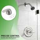 Shower Handle Replacement for Delta RP48717 Lever Handle Kit, Fit for Delta 13/14& 1300/1400 Series Tub Faucet, Single Handle Tub and Shower Faucet Handle,Brushed Nickel