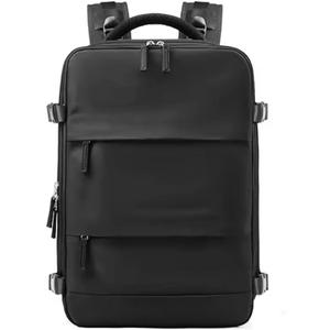 Large Travel Backpack for Women and Men Carry on Backpack Waterproof Outdoor (Black) 