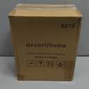 decorUhome 8x10 Picture Frame Set of 10, Display Photos 5x7 with Mat or 8x10 Unmatted for Picture Frames Collage Wall Decor, Brown