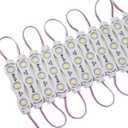 REXTiN Super Bright 200pcs 3 LED Module Storefront Lights Yellow 5630 5730 SMD Waterproof Decorative Light for Letter Sign Storefront Advertising Signs with Tape Adhesive BacksideYellow