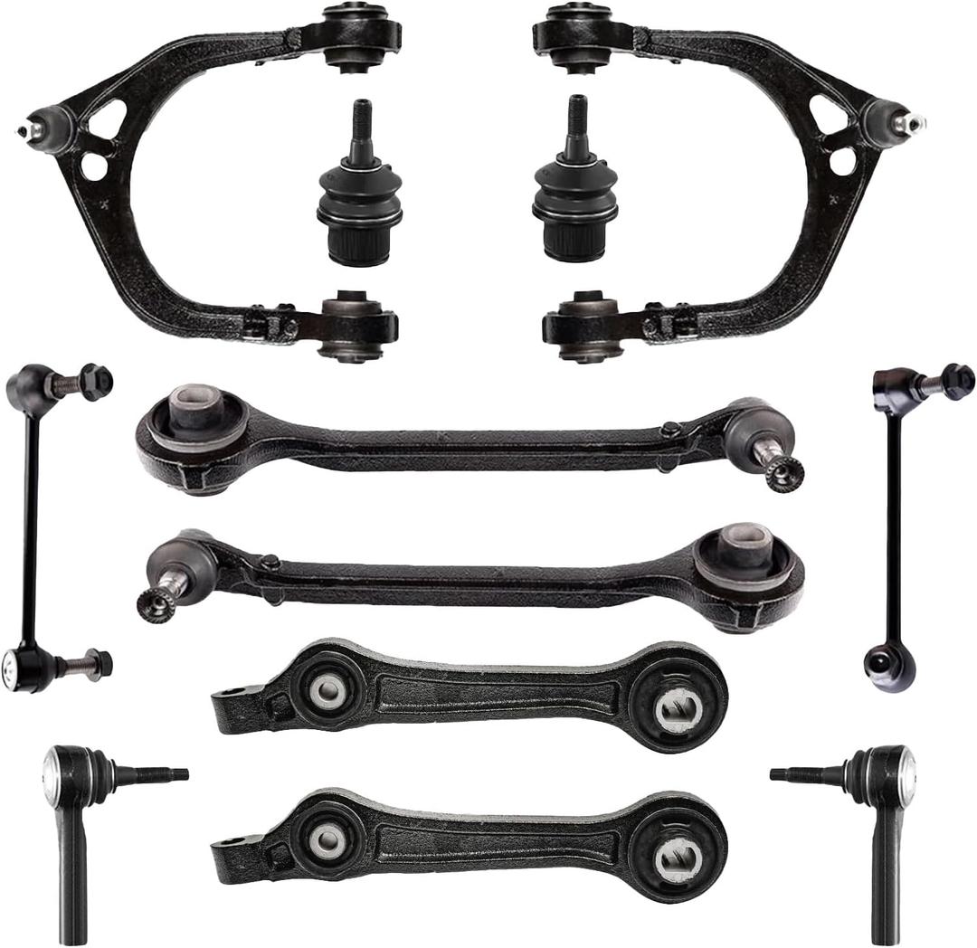 RWD 12PCS Front Control Arm Suspension kit fit for 2011-2014 Chrysler 300, for 2011-2014 Dodge Challenger, for 2011-2014 Dodge Charger