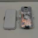 Hrensaw Small Weatherproof Electrical Connection Box(Inner 5.5 x 3 x 2.2inch),Outdoor Electrical Box,Waterproof Extension Cord Covers for Plug, Extension Cables, Holiday Lights,Grey