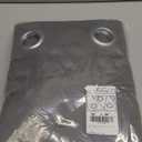 NICETOWN Gray Blackout Curtains for Bedroom 84 inches Long - Thermal Drapes Grommet Room Darkening Light Blocking Curtains Window Treatments for Living Room (2 Panels, W52 x L84, Grey)