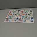 2 x Cute Panda Stickers Cool Funny Panda Adhesive Waterproof Stickers 665 Counts for Zoo Animal Birthday Invitations Envelopes Decorations Party Goodie Gifts Bags Decor School Game Class Rewards