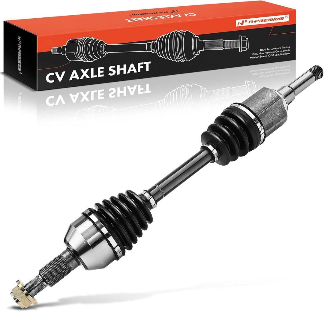 A-Premium CV Axle Shaft Assembly Compatible with Chevrolet Equinox & GMC Terrain 2010-2017 L4 2.4L, Front Left Driver Side, Replace# 15934401, 20881990