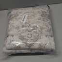 GENIMO 2'6''X6 Runner Rug Non Slip, Machine Washable Hallway Runners, Low Plie & Thin Vintage Rug for Hallway, Kitchen, Laundry, Entryway, Bedroom & Living Room, Light Taupe Brown