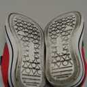 K KomForme Toddler Boys & Girls Shoes Kids Canvas Sneakers with Cartoon Dual Hook and Loops, Size 6 Toddler, Red