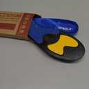 TOPSOLE (220+lbs)Standing All Day Heavy Duty Support Pain Relief Orthotics, Plantar Fasciitis High Arch Support Insoles for Men Women Metatarsalgia,Flat Feet,Feet Pain (MEN 10-10.5 | WOMEN 12-12.5 (11.3")(286MM), Blue)