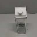 Papablic Glass Breastmilk Storage Bottles, Baby Breast Formula Milk Container for Breastfeeding Essential, Reusable Milk Pitcher Shaped Collection for Fridge & Milk Cooler, BPA Free, 17 oz