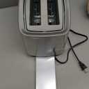 GE 2 Slice Stainless Steel Toaster, Extra Wide Slots for Toasting Bagels, Breads, Waffles & More, 7 Adjustable Shade Settings, Removable Crumb Tray, Countertop Kitchen Essentials, 850 Watts