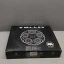 Music Boxing Machine, Interactive Punching Trainer with Boxing Gloves, Large Size Wall Mounted Electronic Boxing Target for Adult Kids, 9 Modes & 9 Speeds (Black)