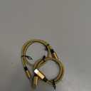 etguuds Gold USB C to USB C Cable 1ft, 2-Pack 60W USBC to USBC Cord, Type C to C Charger Cable Fast Charging for iPhone 17 16 15 Pro Max Plus Air, Samsung Galaxy S25 S24 S23, for MacBook/iPad, Pixel