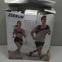 Zeerun 18LBS Weighted Vest for Women & Men with Reflective Stripe and Adjustable Buckle, Comfortable & Durable Rucking Vest for Walking, Running & Strength Training, black