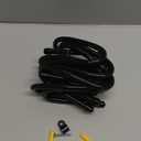 Pmsanzay Wine Wall Holder, 6 Pack Wall Mounted Wine Rack, Wine Bottle Display Holder Organizer for Wine Storage Wall Wine Theme Decor, Black (Horizontal Style)