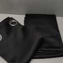 NICETOWN Black Out Curtains for Bedroom 84 inches Long  Light Reducing Thermal Insulated Solid Grommet Curtains/Panels/Drapes for Living Room (Set of 2, W52 x L84)