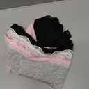 LYYTHAVON Womens Underwear Soft Breathable Cotton Brief Ladies Panties 5-Pack (Large)