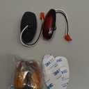 Partsam 4Pcs LED Fender Bed Side Marker Lights Set Replacement for Sierra and Silverado Dually 2500 3500 HD Dual Wheeler Trucks 1999-2013 w/ T10 Plug (2X Amber + 2X Red)