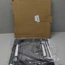 SETTFRFE Letter Size Hanging File Folder Organizer,Metal Filing Crate,File Basket for Hanging File,Black (Mesh metal)