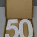 50th Birthday Decorations Woman Man,Marquee Numbers for 50th Wedding Anniversary Decorations,Light Up Numbers 50 Sign for Party Backdrop Wall Decor,50 Birthday Centerpieces Table Decoration