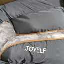 JOYELF Large Memory Foam Dog Bed, Orthopedic Dog Bed & Sofa with Removable Washable Cover and Squeaker Toy as Gift (Large-36"x27")