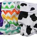 Hi Sprout Female Dog Diaper Reusable Washable Durable Absorbent Cloth Doggie Diapers Pants xs2