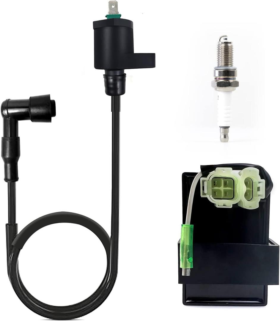 Ignition Coil CDI Box Spark Plug for Honda Sportrax 90 TRX90 2x4 1993-2005 30410-HF7-008 30510-GF9-405