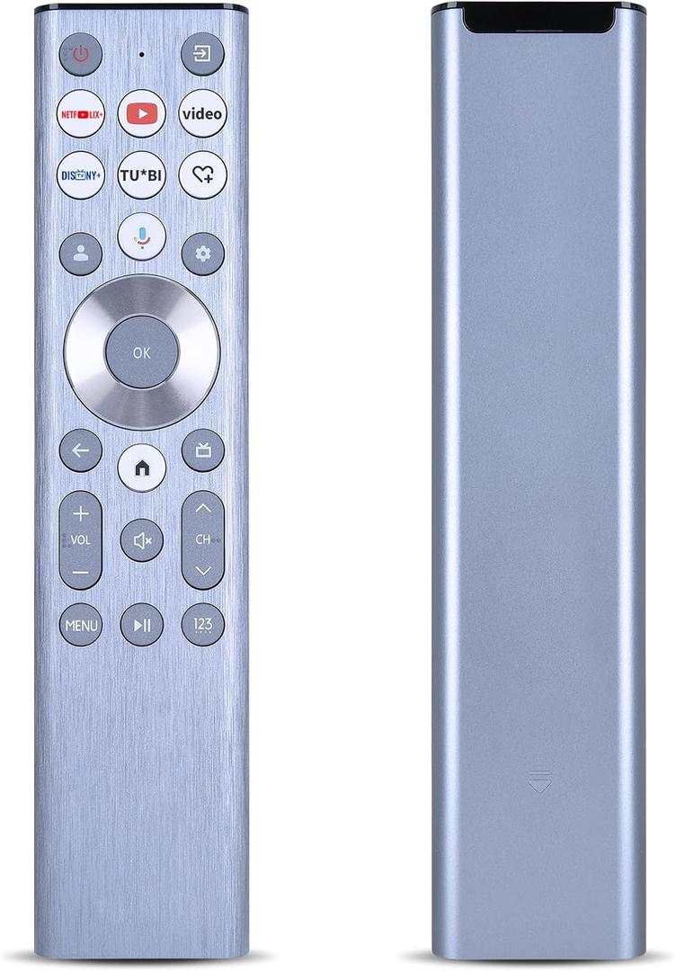 ERF6A80 Replacement Voice Backlit TV Remote Control for Hisense, for Hisense U6 U7 U8 Series Mini-LED ULED 4K UHD Google Smart TV
