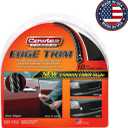 Cowles Custom, Carbon Fiber Style Edge Trim Protects and Enhances, Cars, Trucks, Boats, & RVs - 18 ft of Flexible U-Channel Trim, Easy to Install Car Door Edge Protection. Made in The USA